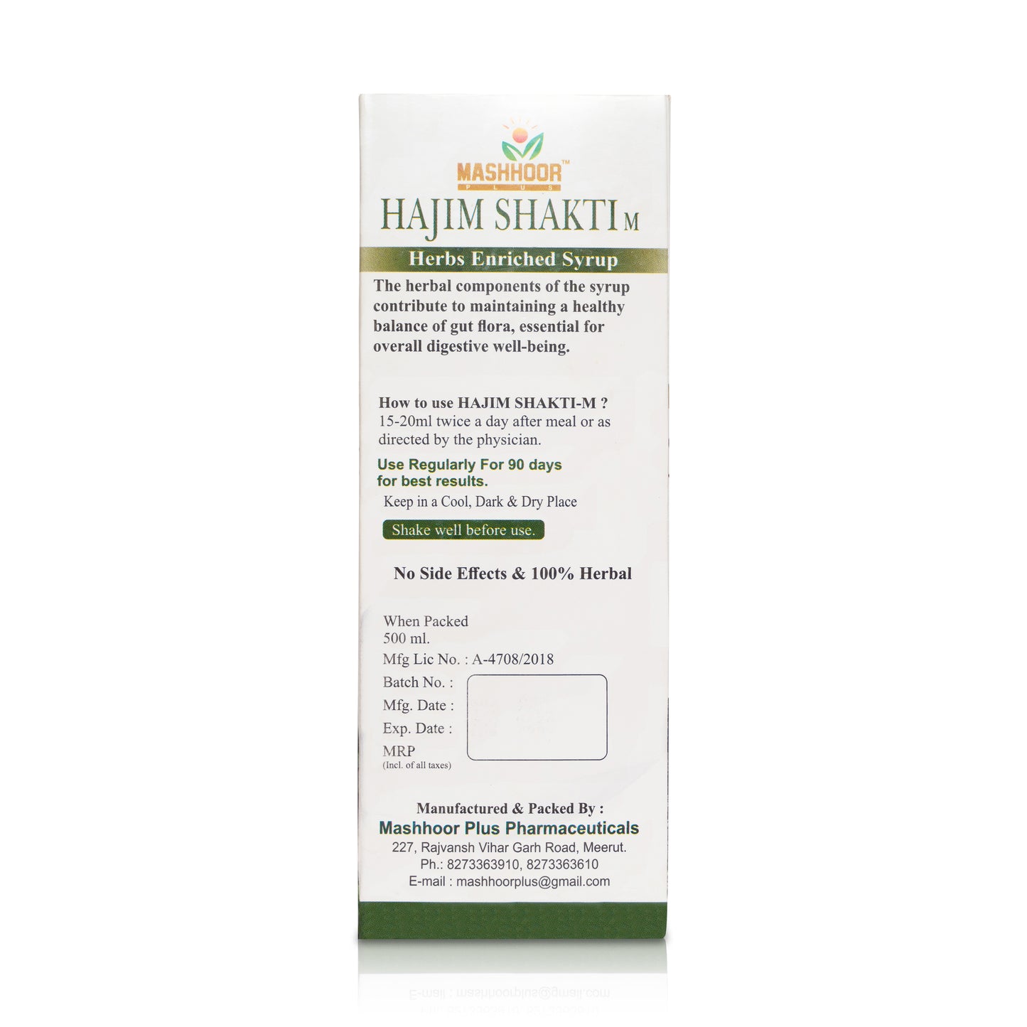 HAJIM SHAKTI-M SYRUP