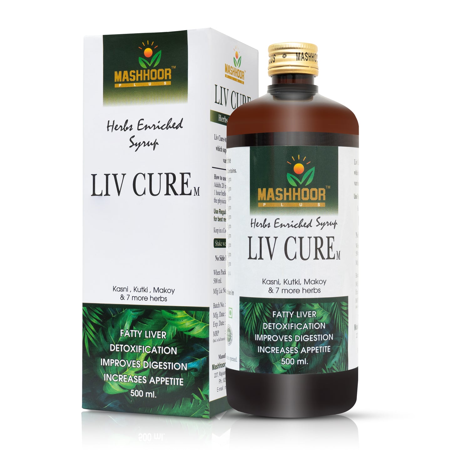 LIV CURE HERBAL SYRUP – LIVER DETOX & DIGESTION SUPPORT 500ML