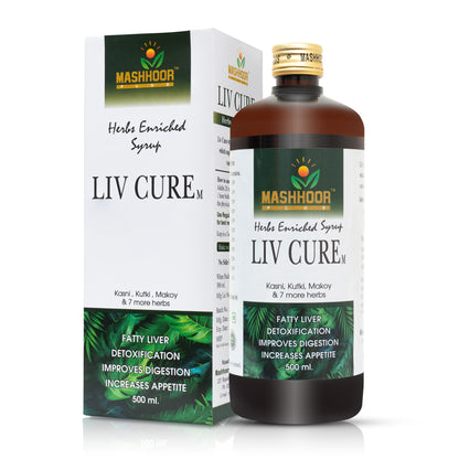 LIV CURE HERBAL SYRUP – LIVER DETOX & DIGESTION SUPPORT 500ML