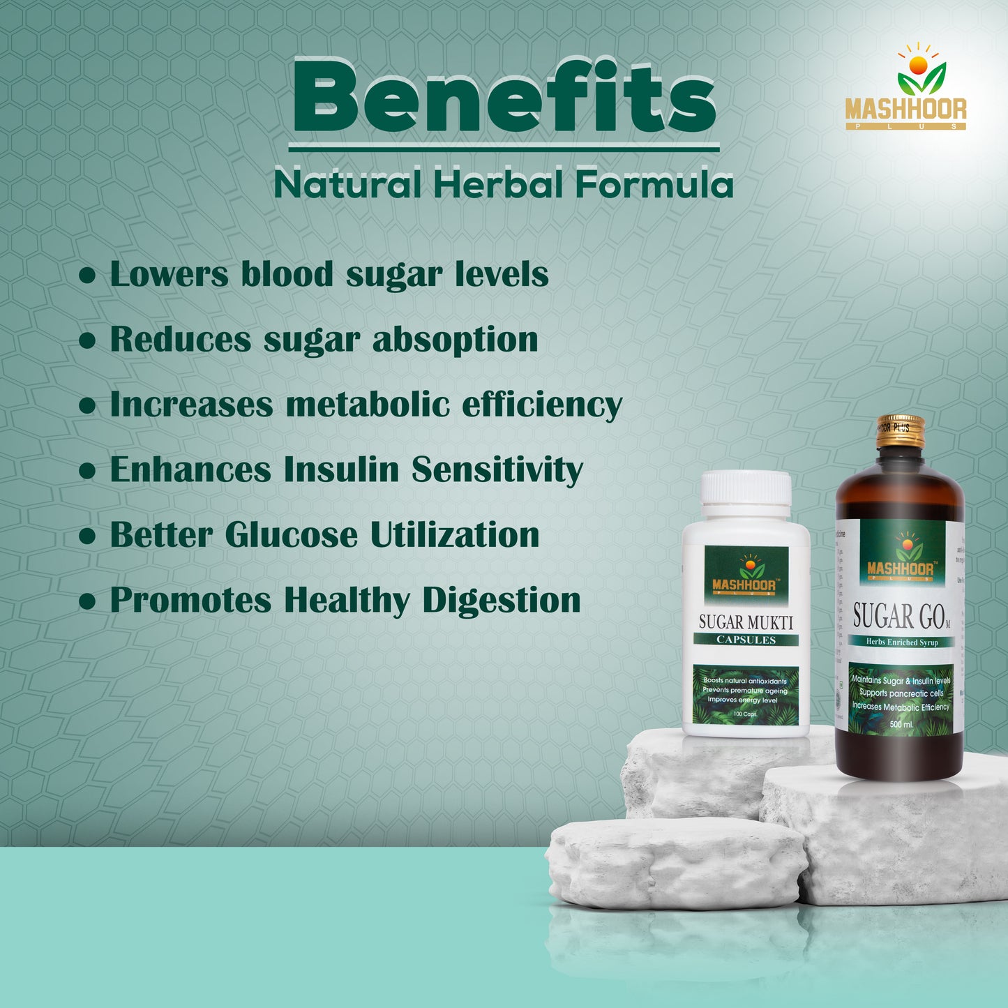 SUGAR MUKTI CAPSULE & SUGAR GO-M SYRUP