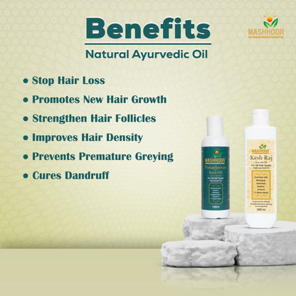 KESHRAJ OIL & PUNARJEEVAN OIL COMBO