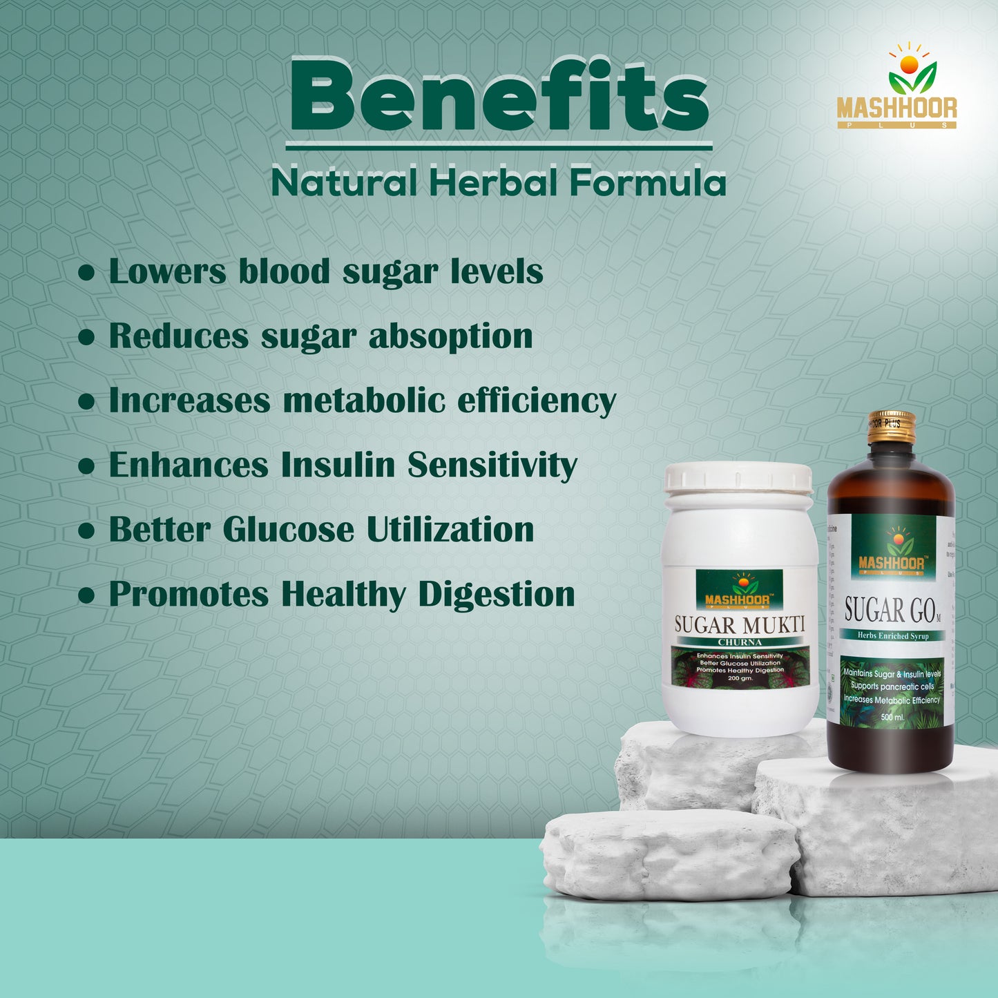 SUGAR MUKTI CHURNA & SUGAR GO-M SYRUP
