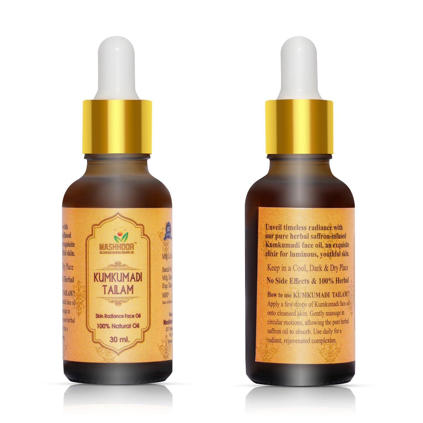 KUMKUMADI TAILAM 30 Ml