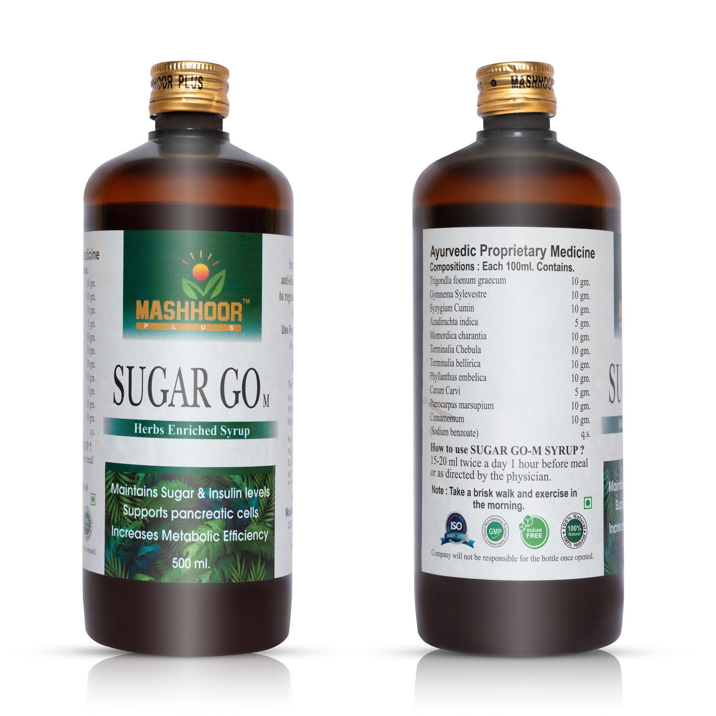 SUGAR MUKTI CAPSULE & SUGAR GO-M SYRUP