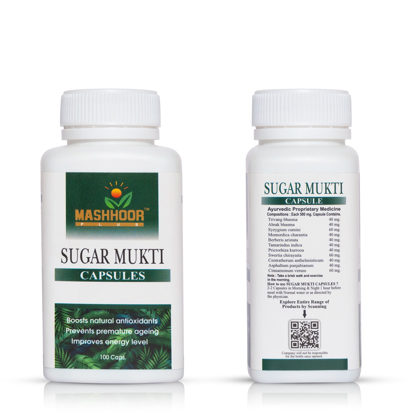 SUGAR MUKTI CAPSULE & SUGAR GO-M SYRUP