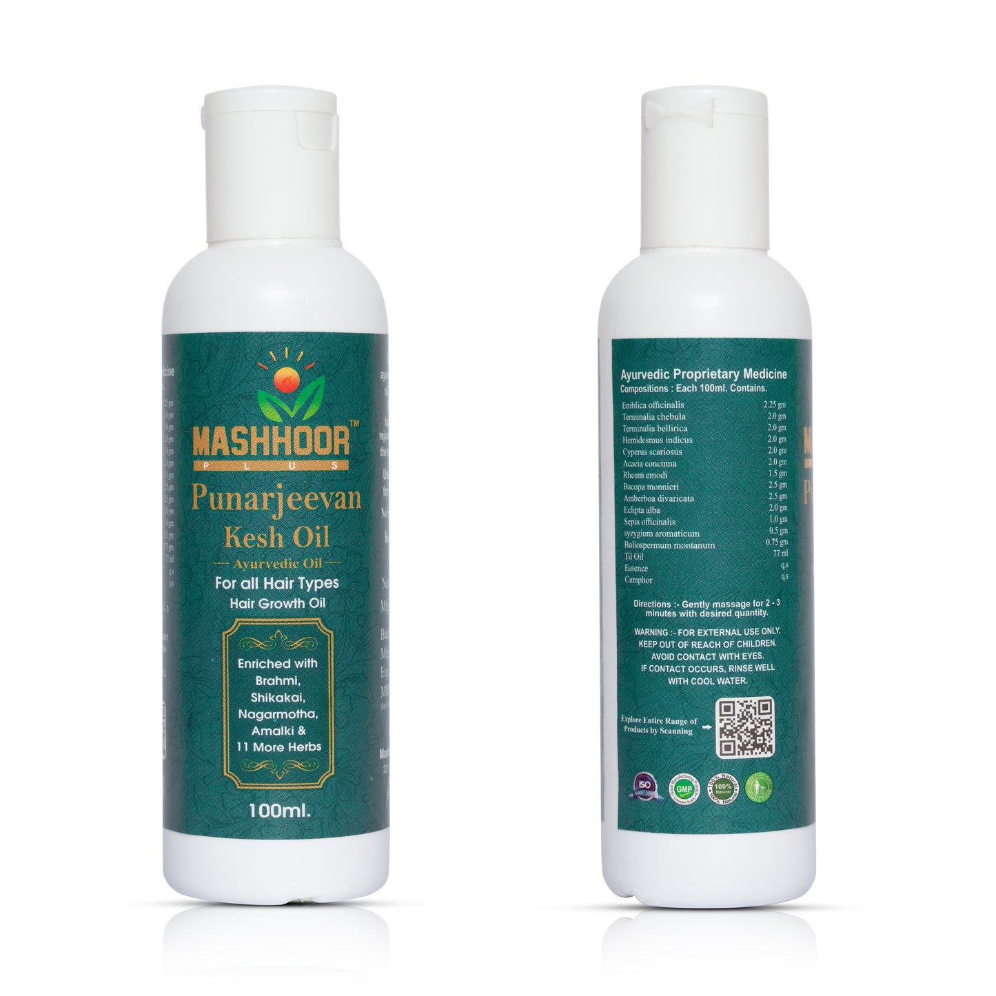 KESHRAJ OIL & PUNARJEEVAN OIL COMBO