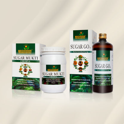SUGAR MUKTI CHURNA & SUGAR GO-M SYRUP