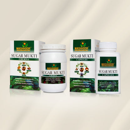 SUGAR MUKTI CHURNA + CAPSULES