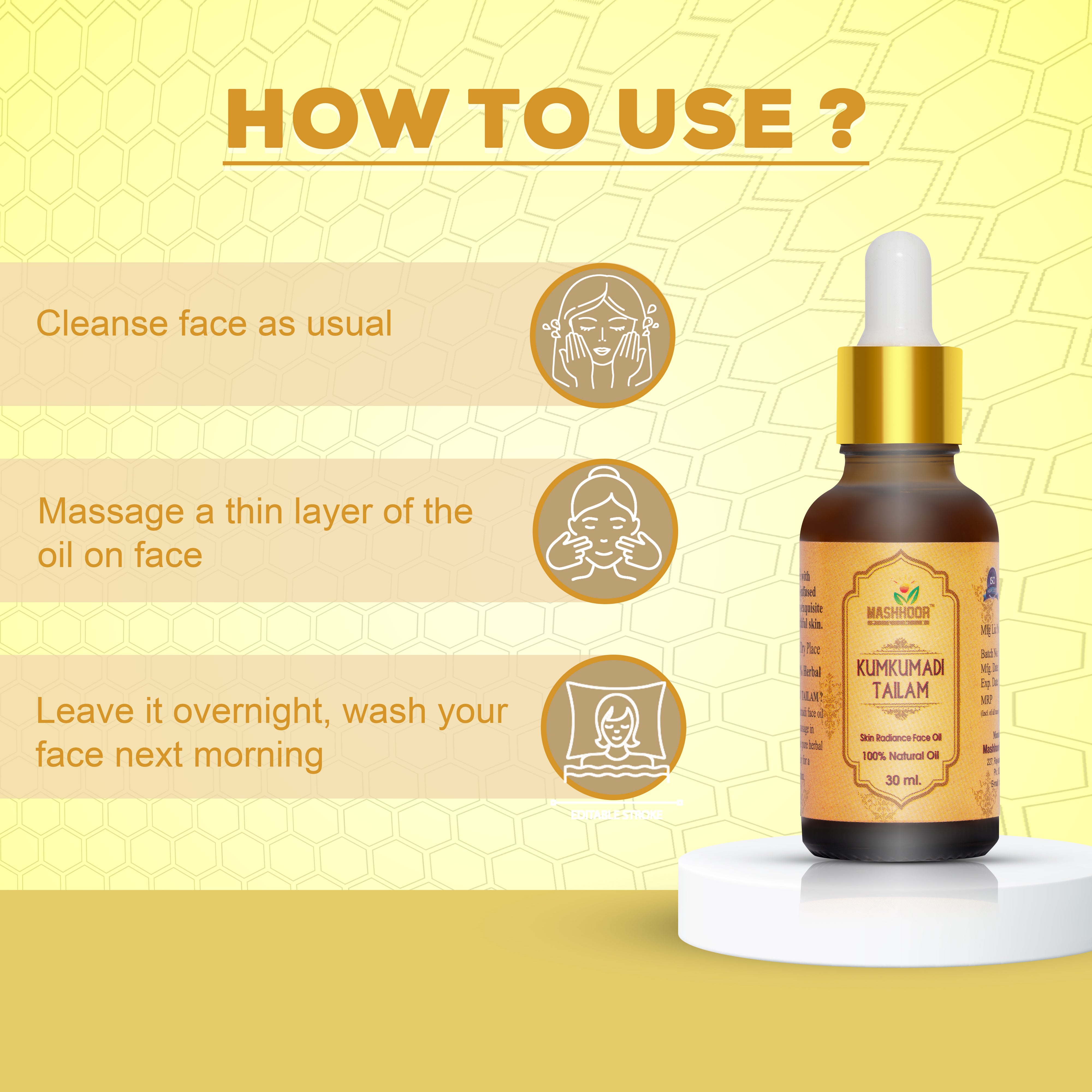 KUMKUMADI TAILAM 30 Ml