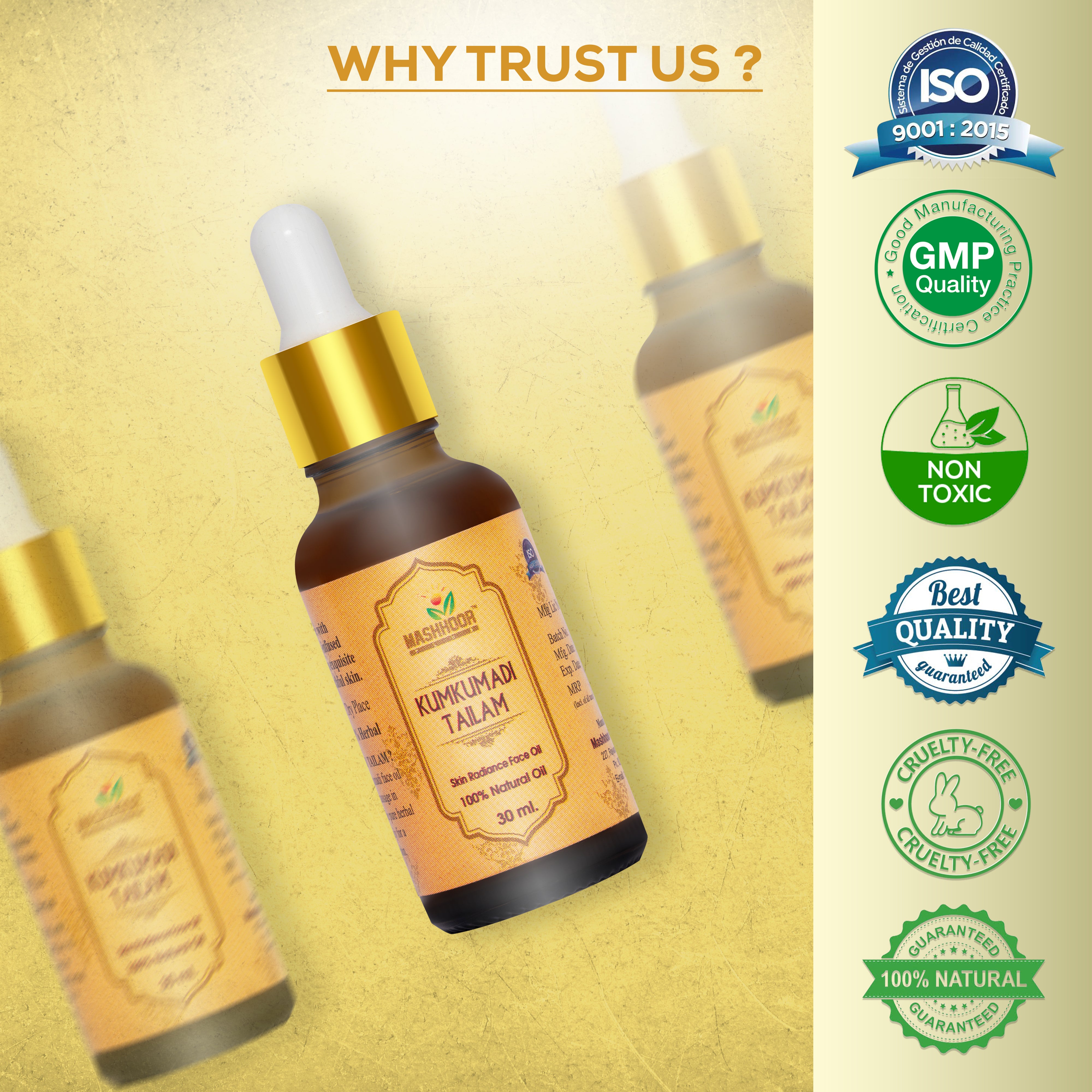 KUMKUMADI TAILAM 30 Ml