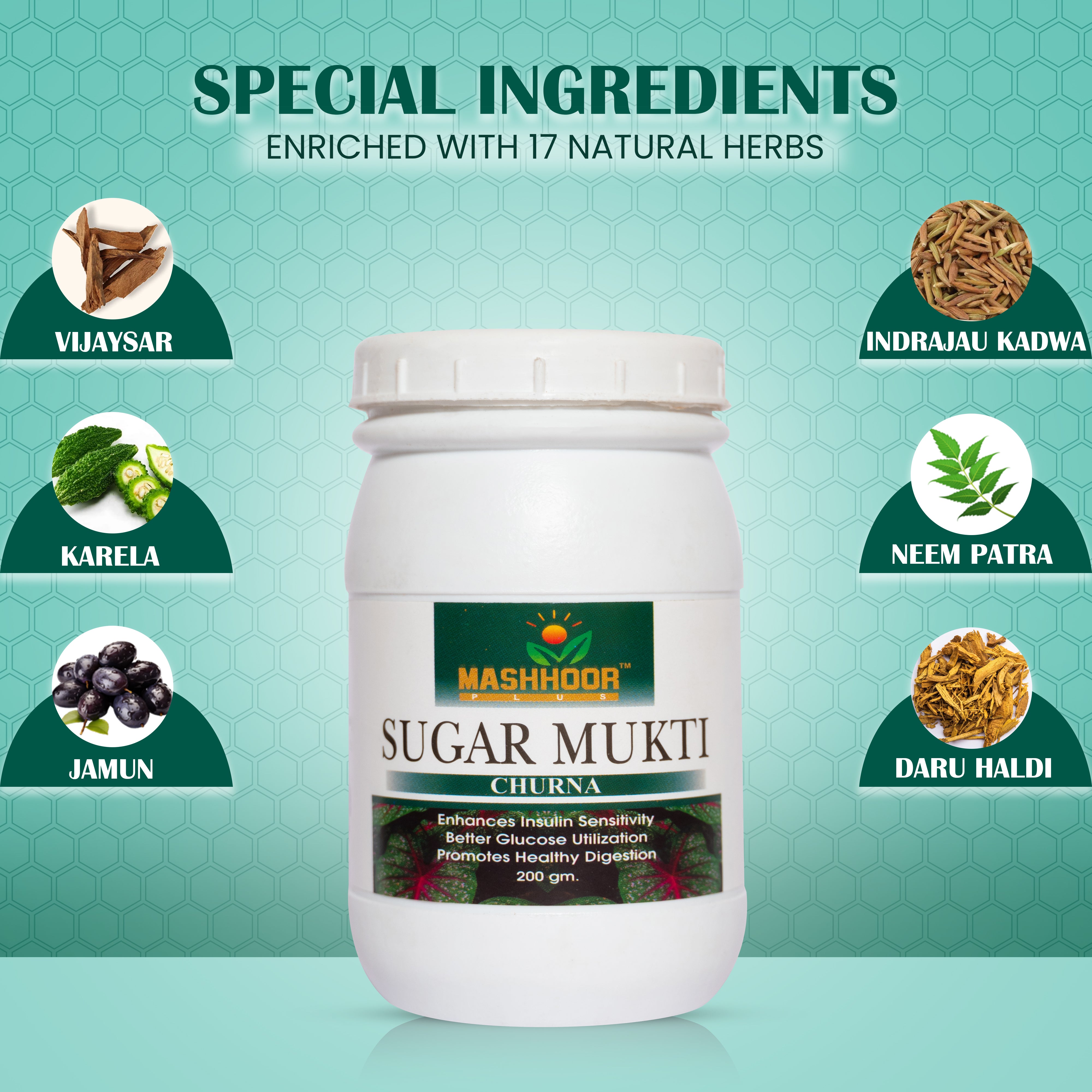 SUGAR MUKTI CHURNA & SUGAR GO-M SYRUP