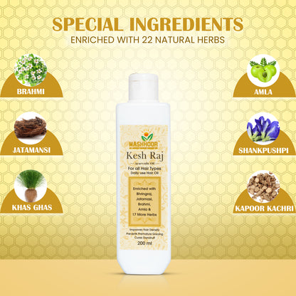 KESHRAJ OIL & PUNARJEEVAN OIL COMBO