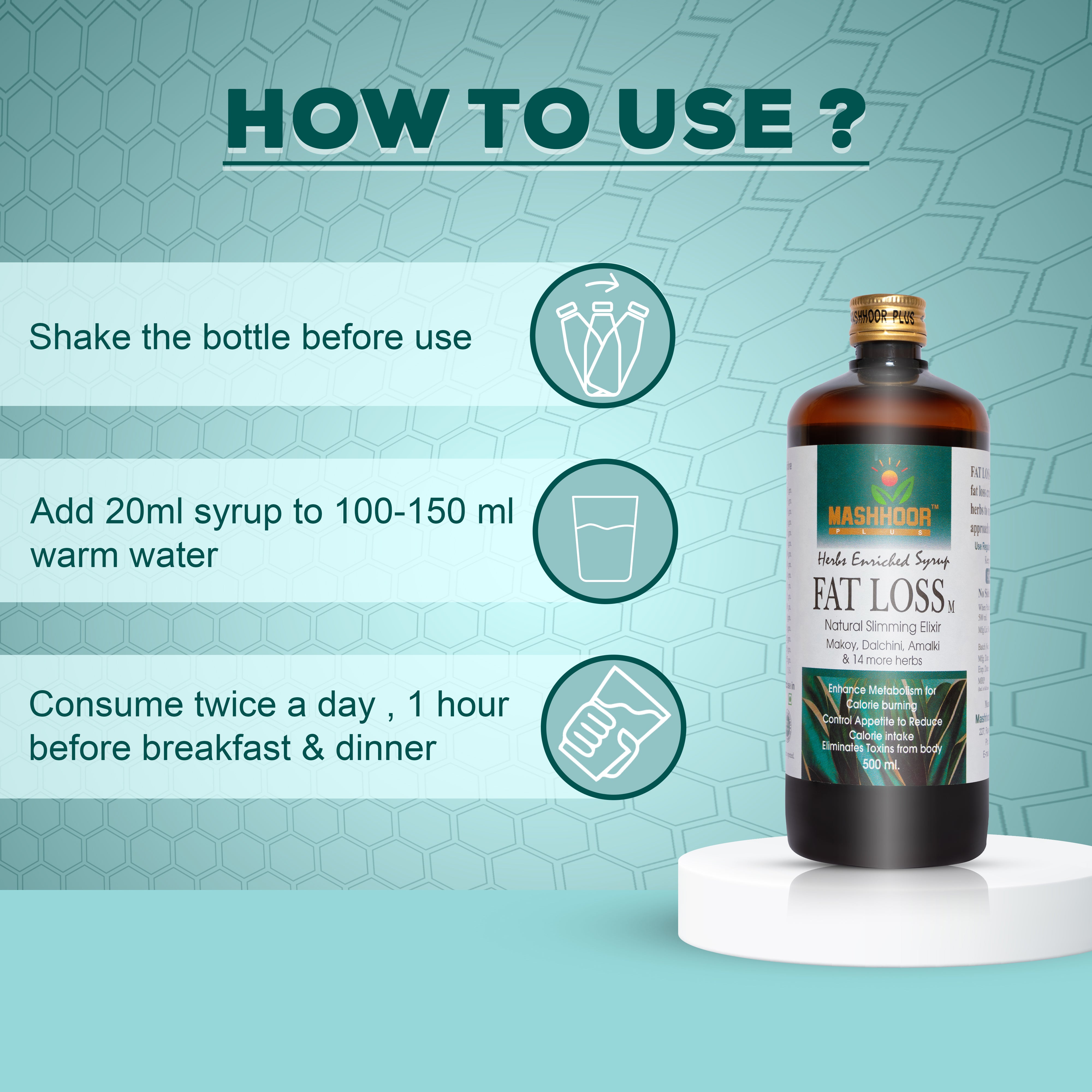 MOTAPA MUKTI CAPSULE & FATLOSS-M SYRUP COMBO