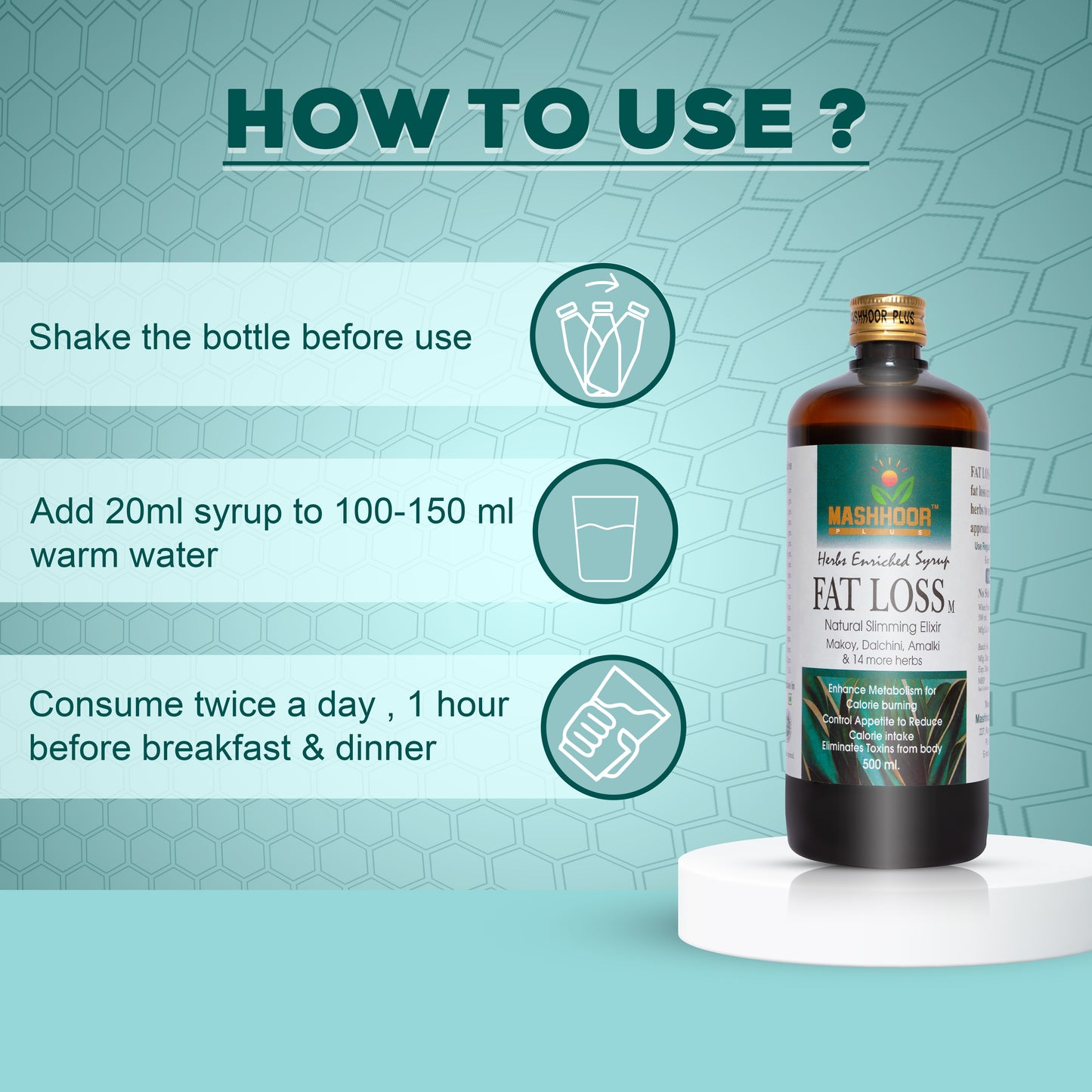 MOTAPA MUKTI CAPSULE & FATLOSS-M SYRUP COMBO