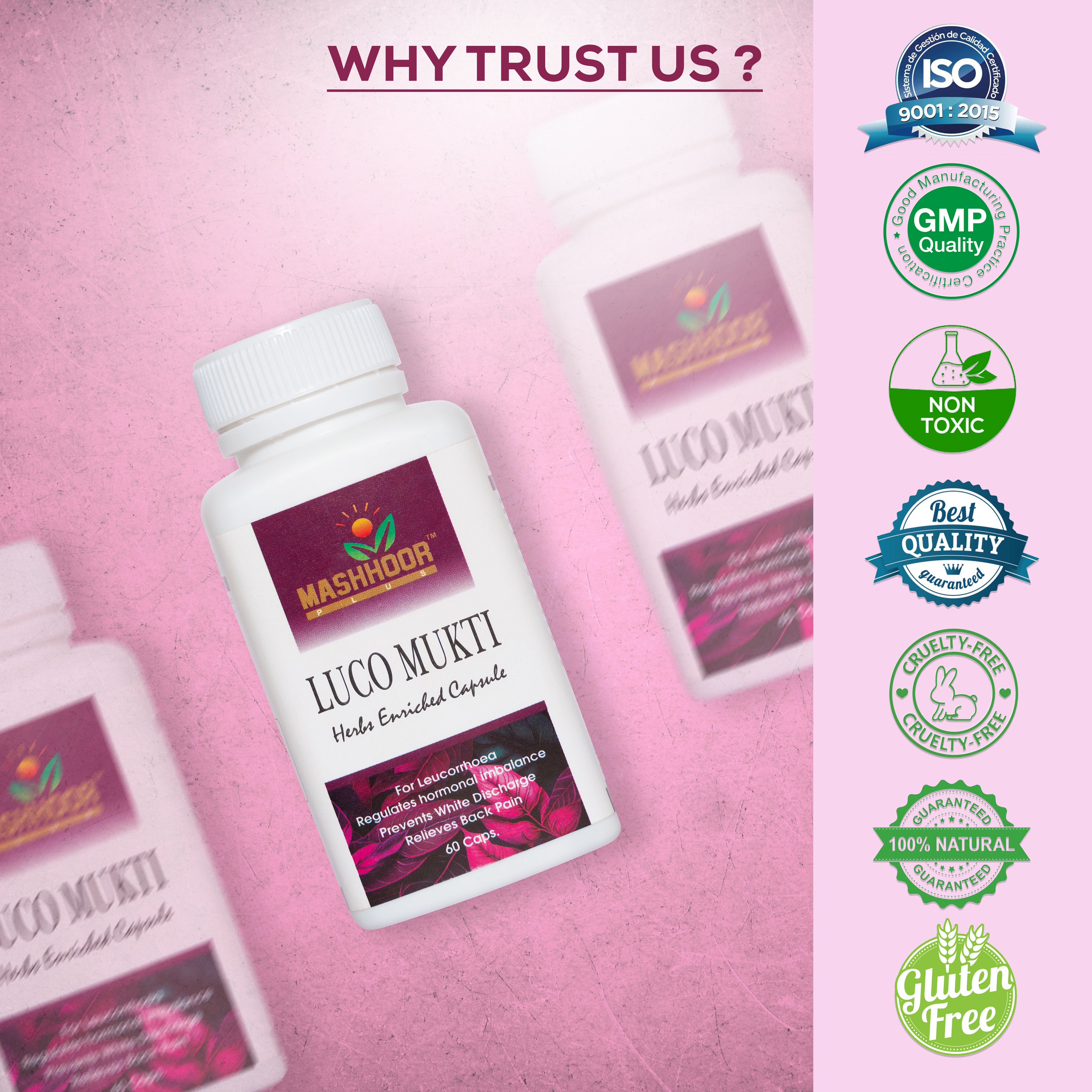 LUCO MUKTI CHURNA & CAPSULE COMBO