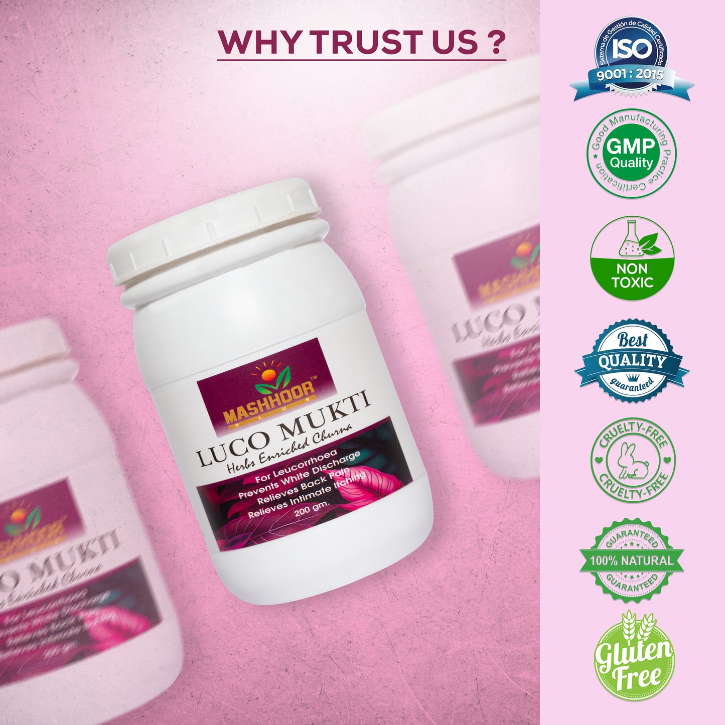 LUCO MUKTI CHURNA & CAPSULE COMBO