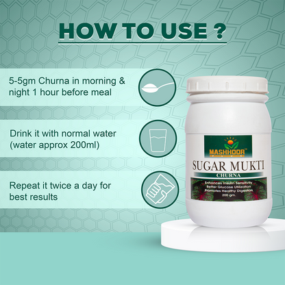 SUGAR MUKTI CHURNA 200gm